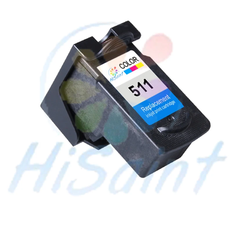 Hisiant чернильный картридж для Canon 511 CL CL511 PIXMA MP490 MP495 iP2700 MP240 MP250 струйный принтер