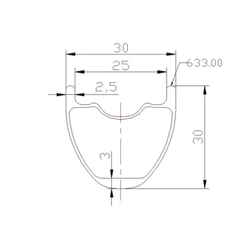 LIENGU светильник 320 г 29 дюймов MTB XC бескамерный 30 мм clincher hookless carbon rim 29er 30 мм глубокое колесо для горного велосипеда 24H