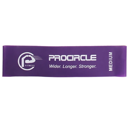 Фиолетовый Procircle, 7 уровней, резистентная петля, эластичная лента для упражнений, фитнес-лента, Йога, силовая тренировка, распродажа - Цвет: Фиолетовый