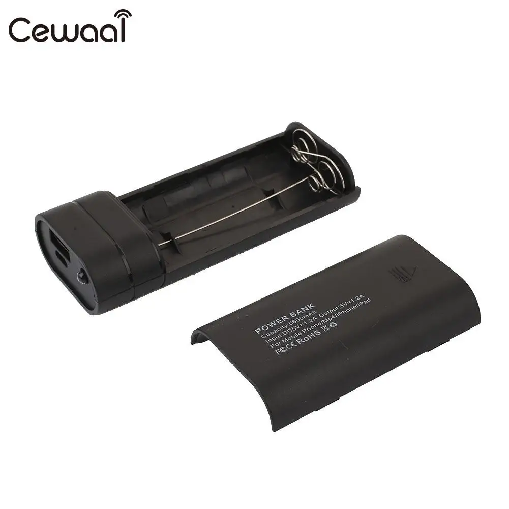 Пластиковый блок питания чехол держатель батареи мобильный телефон дорожный