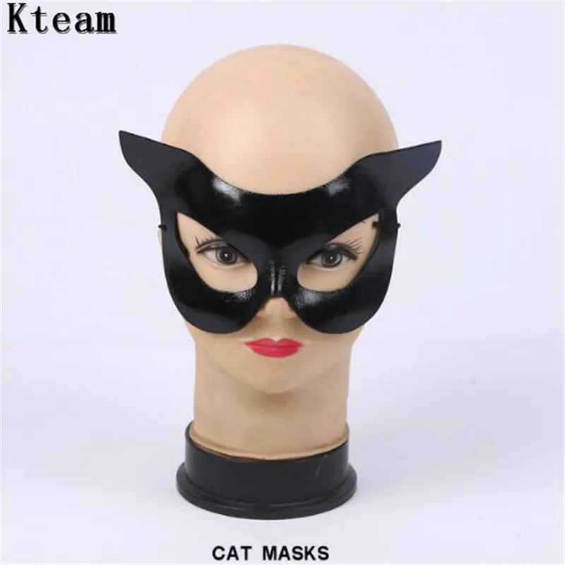 2017 Новая горячая распродажа маски Женщины-кошки на Хэллоуин для девочек на вечеринке для женщин в стиле зоопарк в ночном клубе