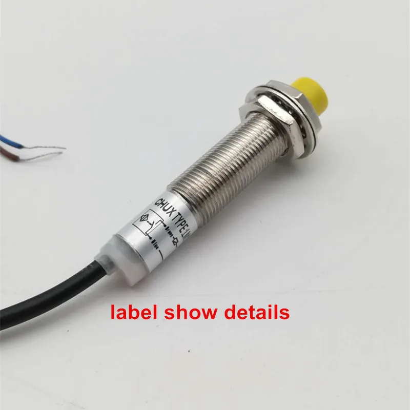 CHUX Inductive Proximity Switch M12 DC 24V 4mm Detect Distance NO/NC Non-Flush Type Motion Sensor | Обустройство дома