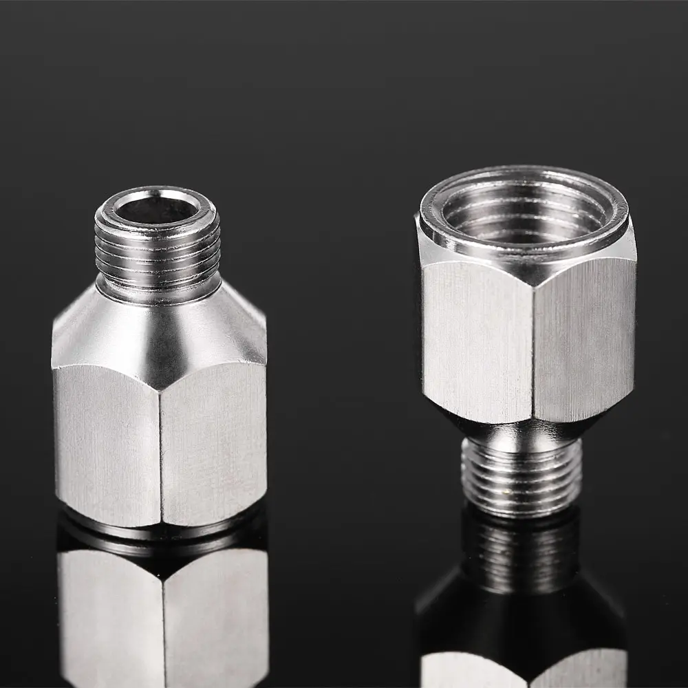 Профессиональный 2 шт. воздушный шланг адаптер G1/8 &quotBSP Male &amp G1/4&quot BSP Female Air Brush