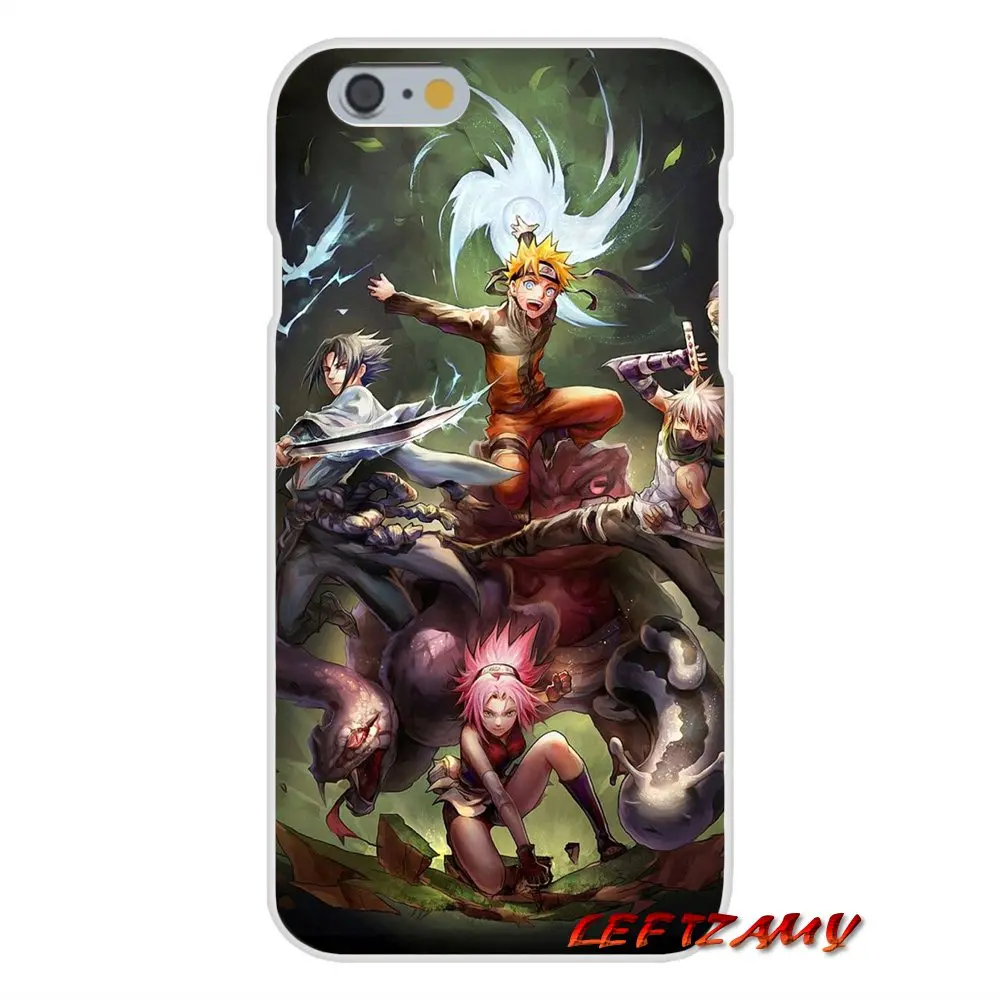 Для iPhone X XR XS MAX 4 4S 5 5S 5C SE 6 6S 7 8 Plus Аксессуары чехлы для телефонов Наруто Uzumaki Clan
