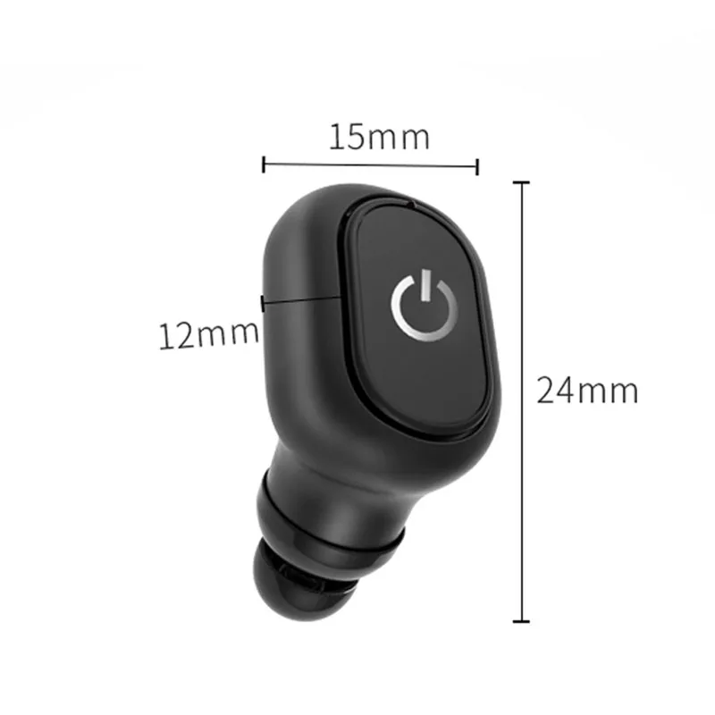 CHICLITS Bluetooth Earphones H58 Mini Invisible Anti-sweat Wireless Business Sport Earplugs With Mic For IPhone Samsung Xiaomi |