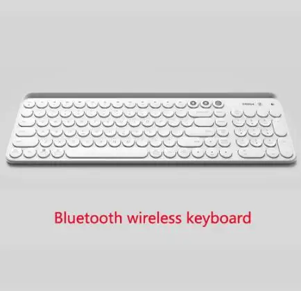 Bluetooth Keyboard Xiaomi MIIIW Bluetooth Двухрежимная Клавиатура 2,4 ГГц беспроводное подключение 10 М 104 клавиш поддерживает Windows/Mac/Android/iOS Tablet C2 - Цвет: Bluetooth Keyboard