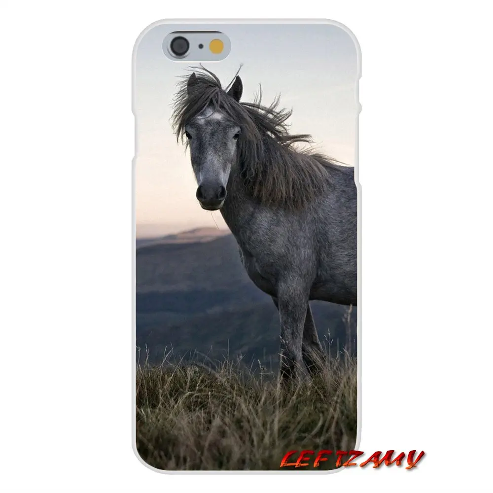 Runing horse для iPhone X XR XS MAX 4 4S 5 5S 5C SE 6 6S 7 8 Plus ipod touch Аксессуары чехлы телефонов |