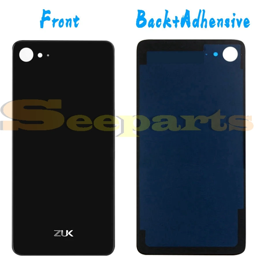 Zuk z2 стеклянная задняя крышка батарейного отсека Lenovo ZUK Z2 Корпус дверь чехол + 3M