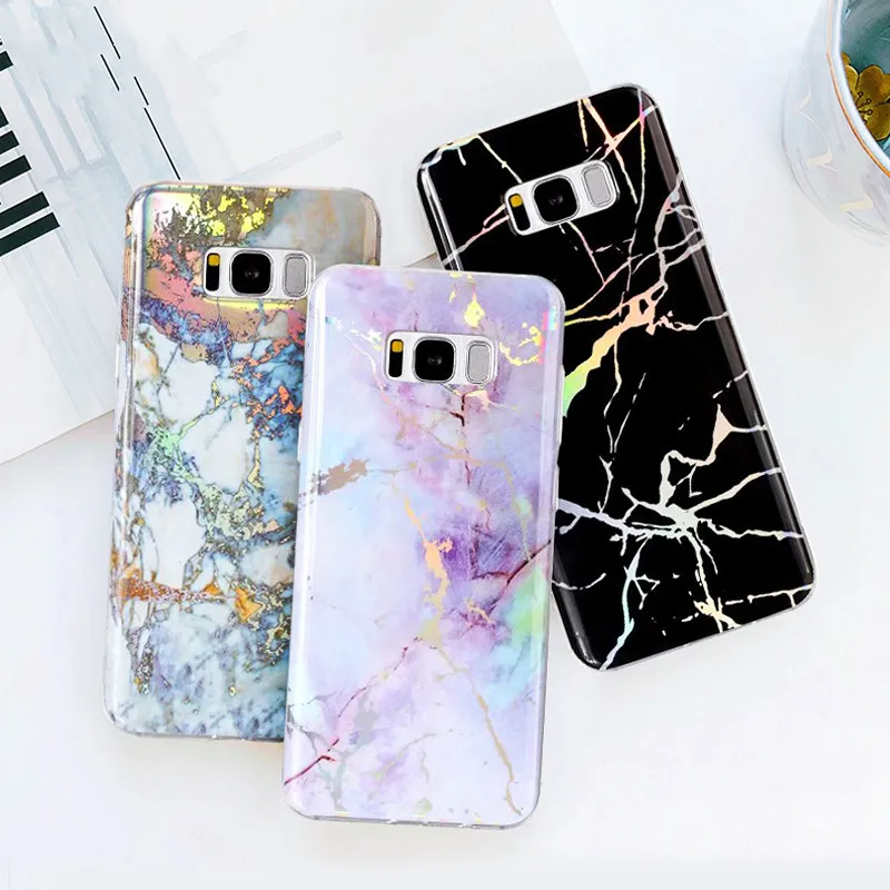 Colorful Marble Phone Case For Samsung Galaxy S8 J3 J5 J7 A3 A5 2017 S5 S6 S7 Edge S9 Plus Classic Cases Soft TPU Cover |