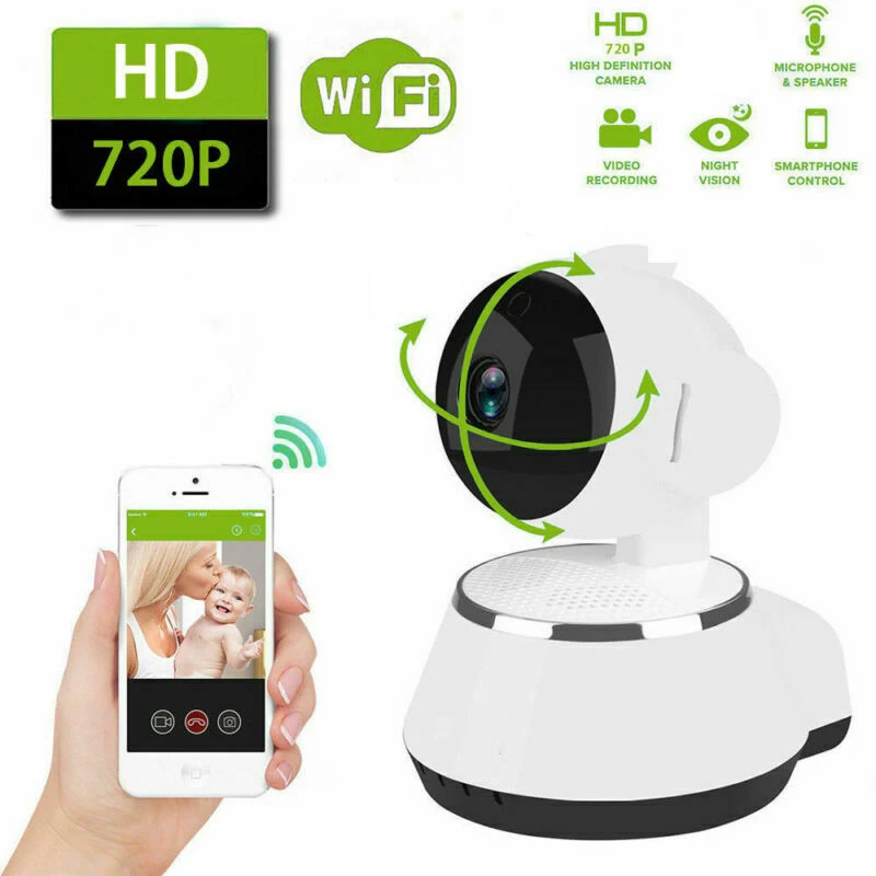 HD мини Wi Fi камера Профессиональная домашняя видеоняня видеокамера безопасность