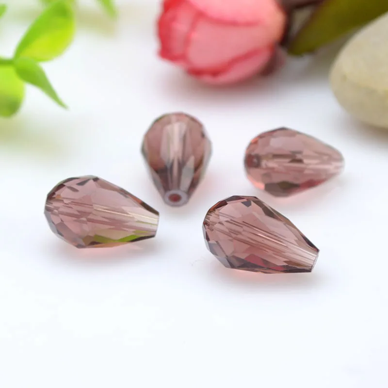 2017 лимитированное предложение в форме груши 10 мм хрустальные бусины капли воды 20