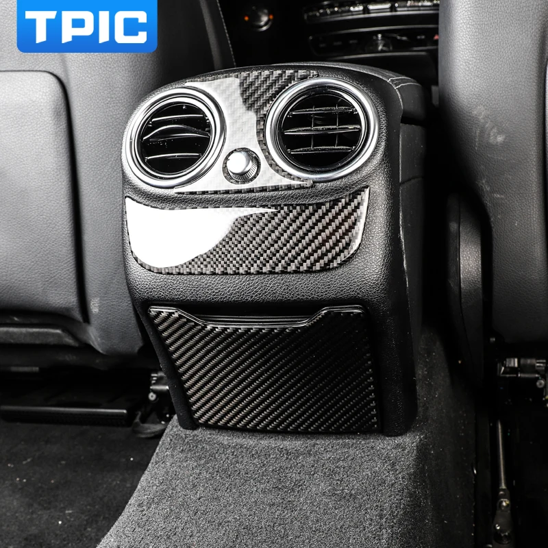 TPIC наклейка из углеродного волокна для Mercedes C Class W205 C180 C200 GLC аксессуары задний