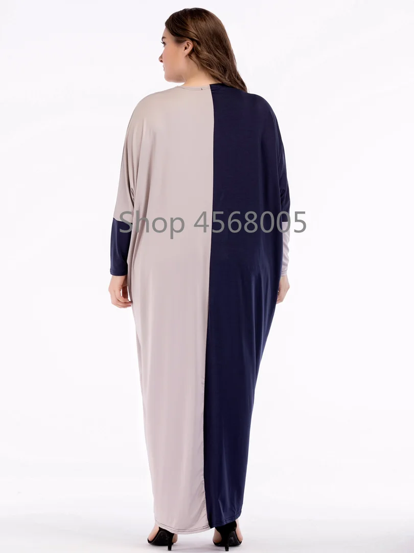 Moslim Abayas женская одежда лоскутное одеяло 2018 осень весна длинное платье кафтан