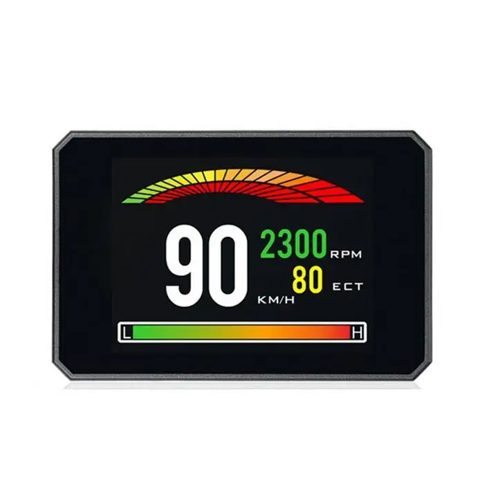 P16 3 дюймов ЖК дисплей автомобильный коллиматорный Дисплей Авто интеллигентая