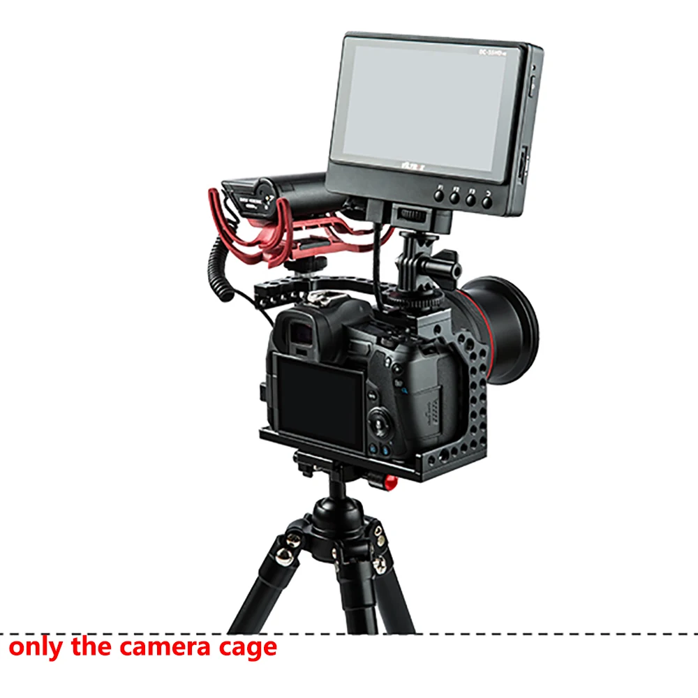 Viltrox CR-01 камера клетка для Canon EOS R полный каркас камера установка ручка Estabilizador Celular Diy Kit видео стабилизатор для камеры