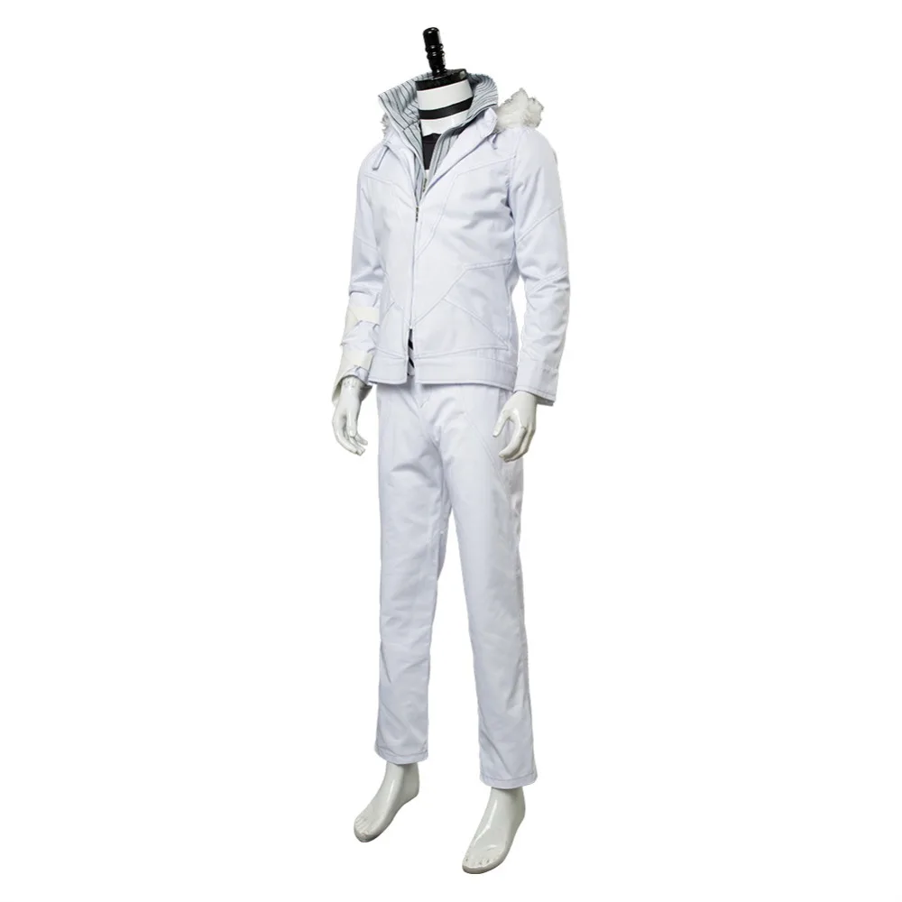 A Certain Magical Index Cosplay Accelerator Costume Scientific Railgun Men White Uniform Outfit | Тематическая одежда и