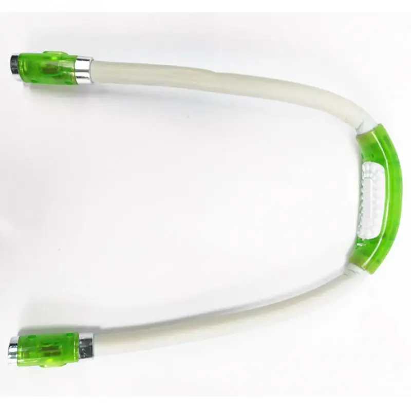 Green Khlitec удобные гибкие Handsfree светодиодный шеи Hug светильник, лампа для чтения книг, новинка ночь светодиодная вспышка светильник походный светильник - Испускаемый цвет: Green