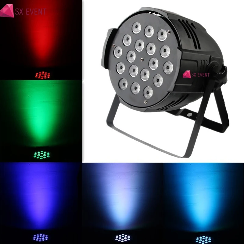 

Оптовая продажа DMX 18x10 Вт 4 в 1 RGBW светодиодный светильник par для домашвечерние диджея дискотевечерние вечеринки шоу