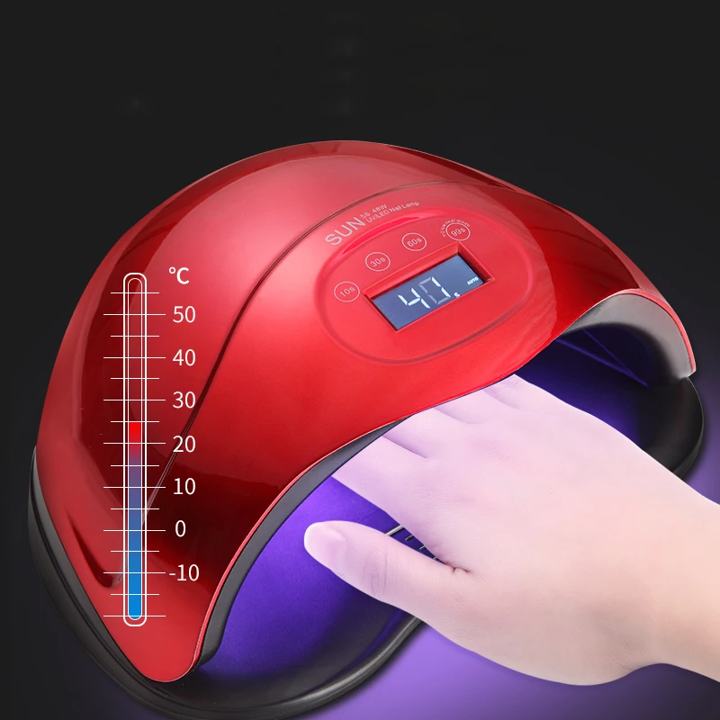 5S от солнца 48 Вт белый свет профессиональная Светодиодная и УФ лампа для гелевой