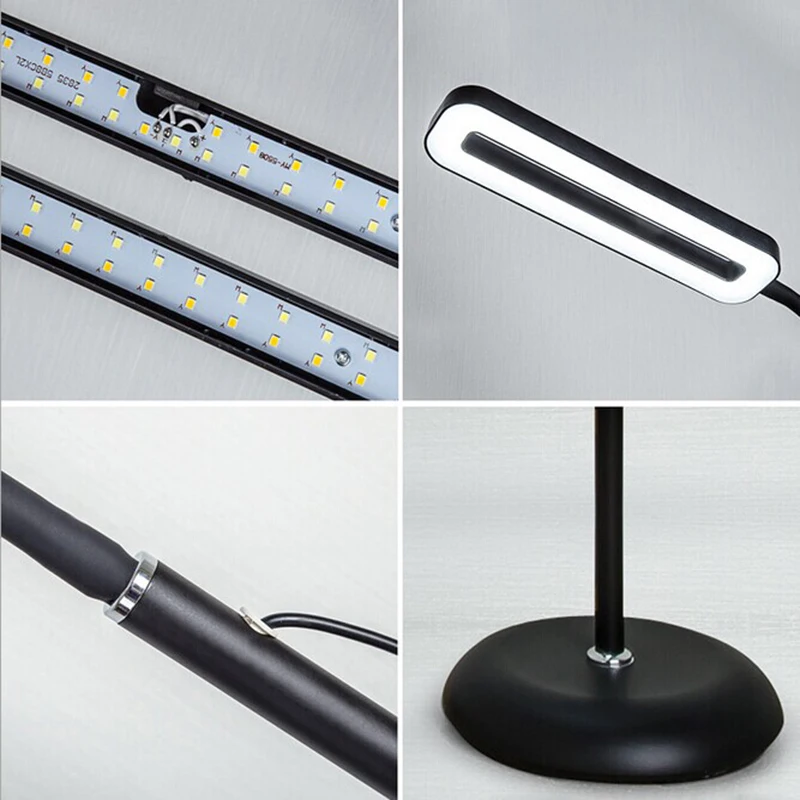 Черный белый современный простой 8 Вт светодиодный напольный светильник