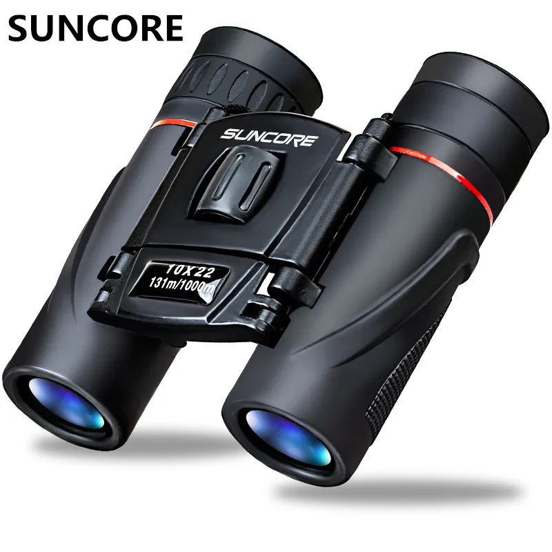 Большой карманный бинокль SUNCORE 10X22 для улицы телескоп mi litary HD зритель без ночного