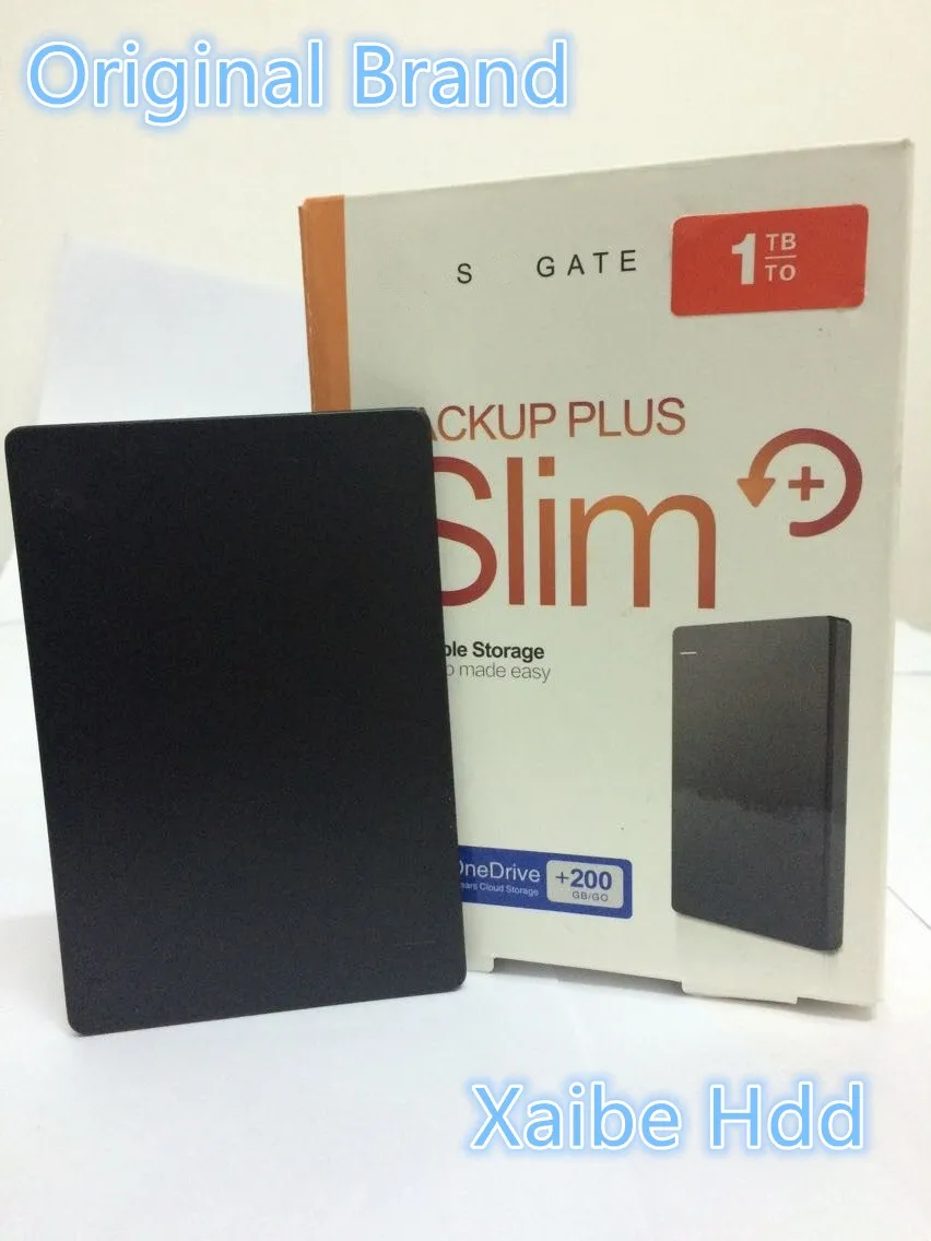 Оригинальный Бренд Тонкий Backup Plus Внешний USB3.0 Портативный Жесткий Диск 500 ГБ с