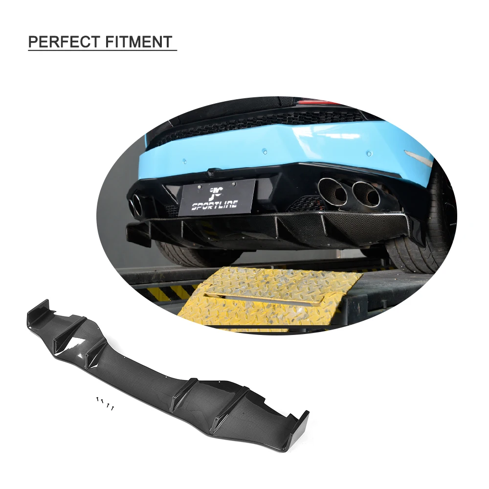 Задний диффузор из углеродного волокна/ФАП спойлер для губ защитный чехол Lamborghini