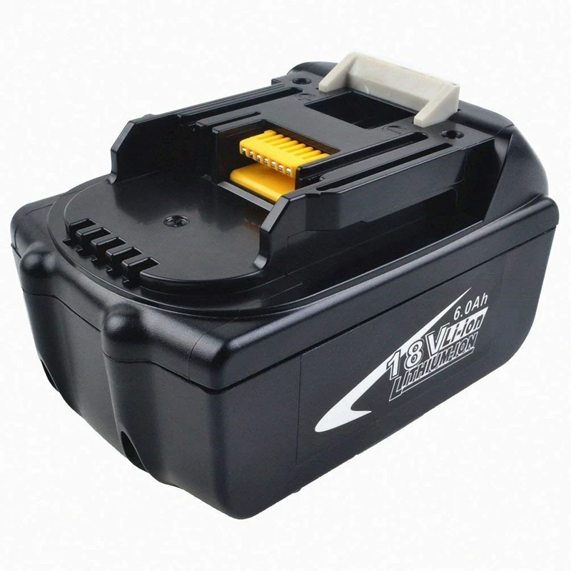 6.0Ah 18V литий-ионная аккумуляторная Батарея для Makita Bl1815 Bl1830 Bl1820 Bl1850 Bl1840 Bl1850B-2 Lxt-400 Bl1845 194205-3 Bl18
