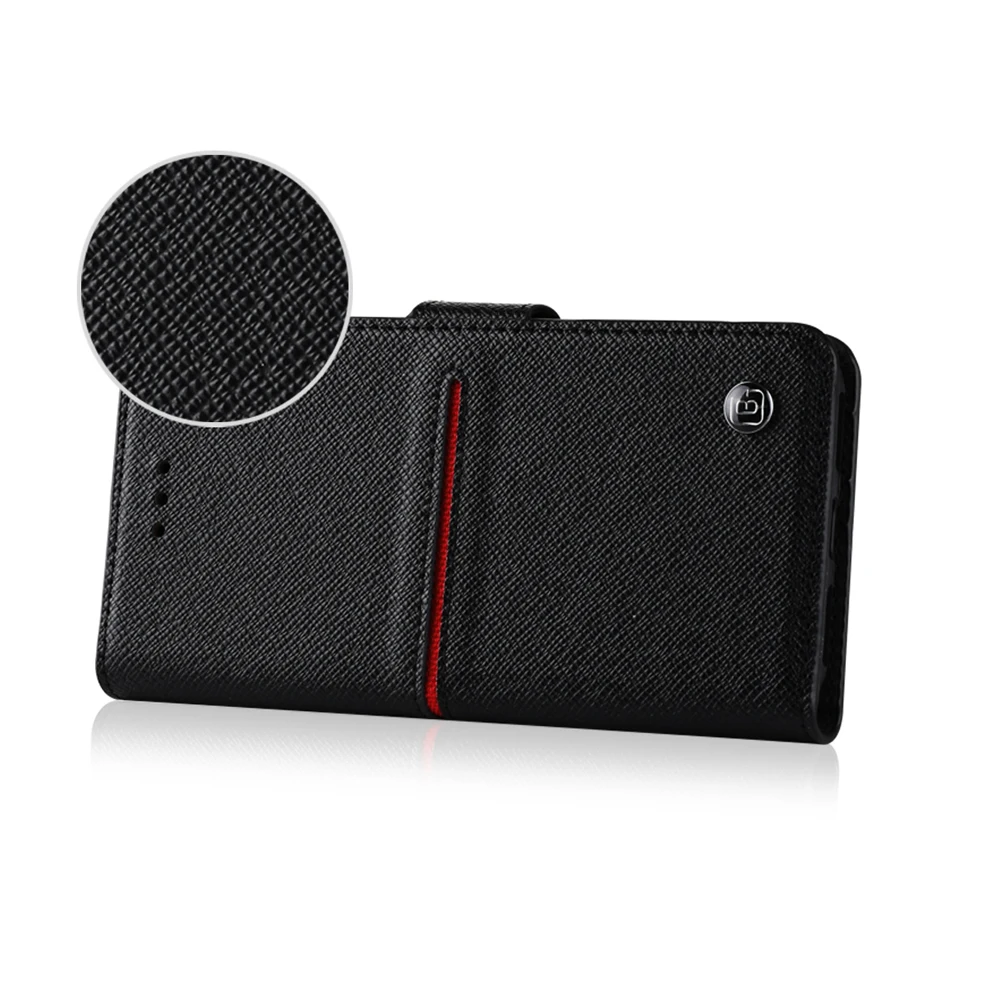 GEBEI Case Cover for Galaxy Note 8 Genuine Leather Magnet Flip Samsung Note8 Wallet Folio Slim Stand Card Slots | Мобильные телефоны