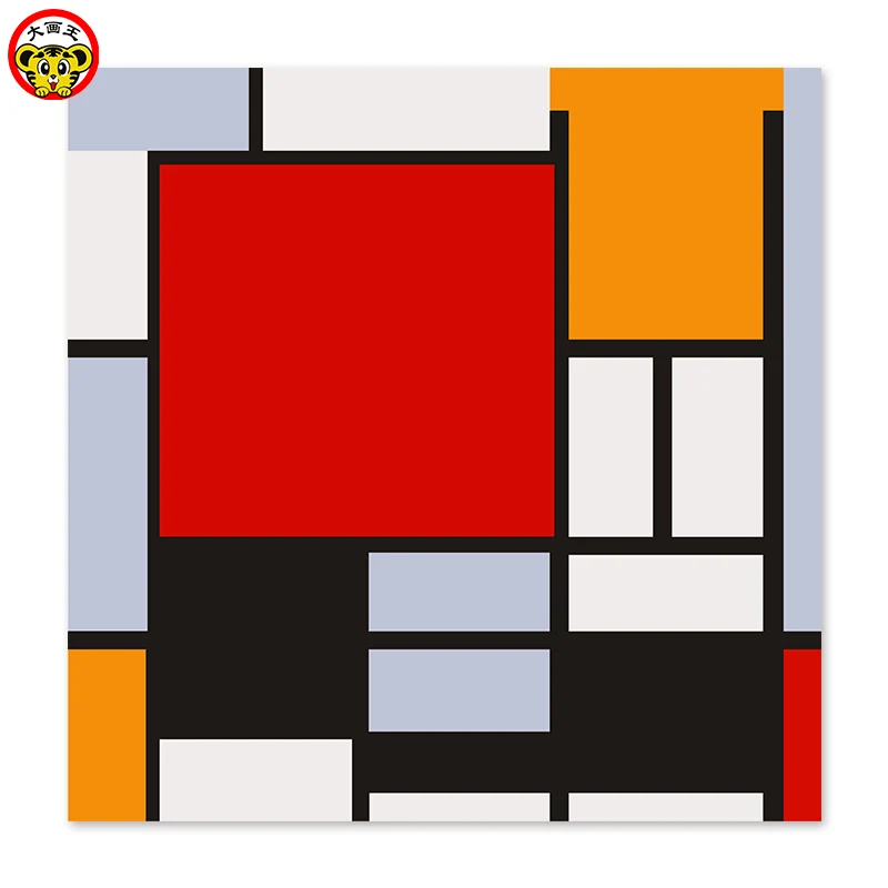 Картина по номерам художественная краска номеру красная декоративная для