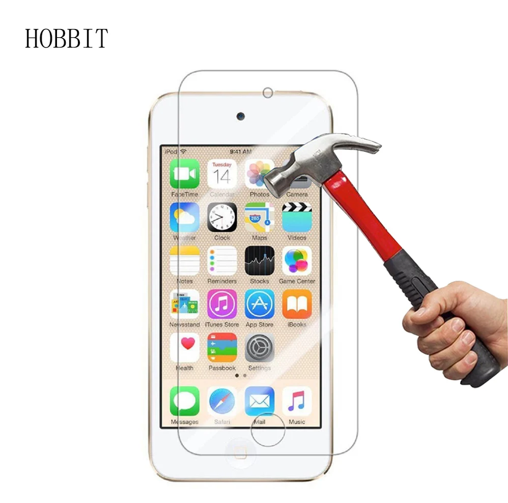 10 шт. в партии Bluk для iPod Touch 6 0 3 мм 2.5D прозрачное 9H закаленное стекло Защита экрана