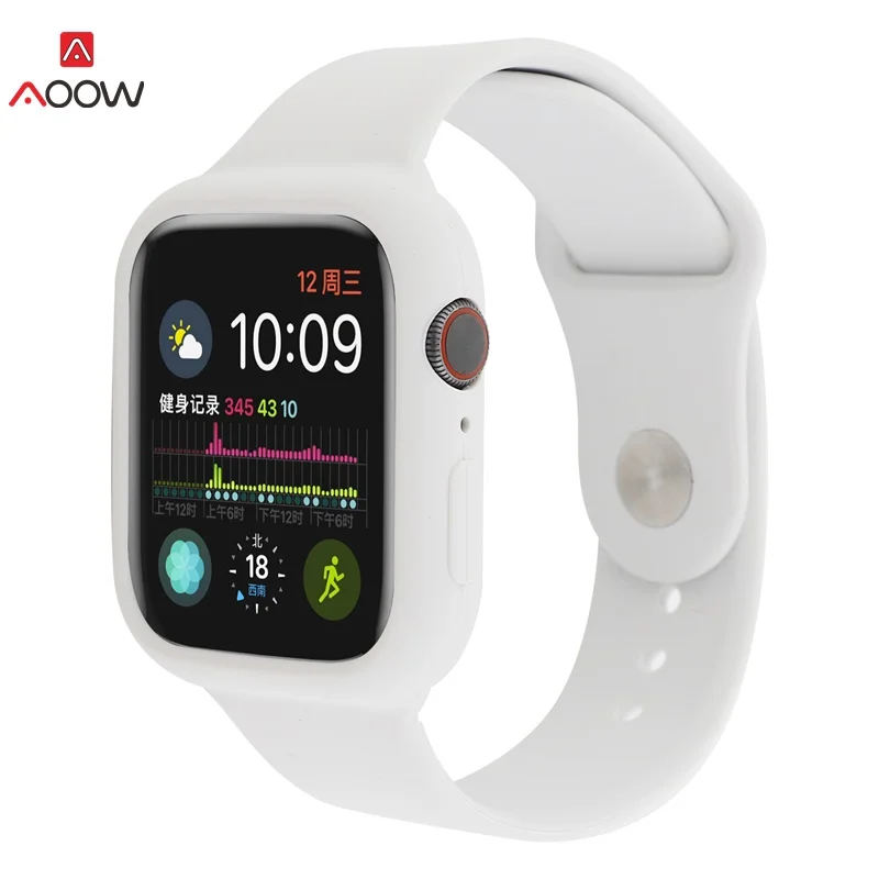 Одежда высшего качества силиконовые ремешки для часов для iwatch 4 3 2 1 модные спортивные браслет ремень Apple Watch 42 мм 38 40 44