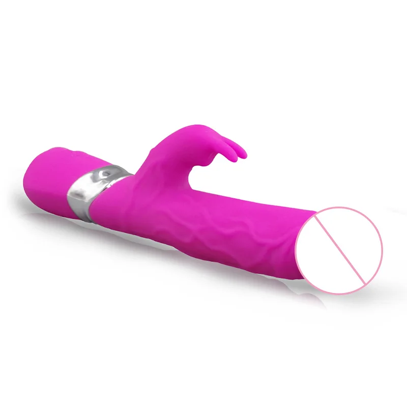 Силиконовый 7 скоростей Сильный Кролик вибратор G spot AV Stick USB Перезаряжаемый