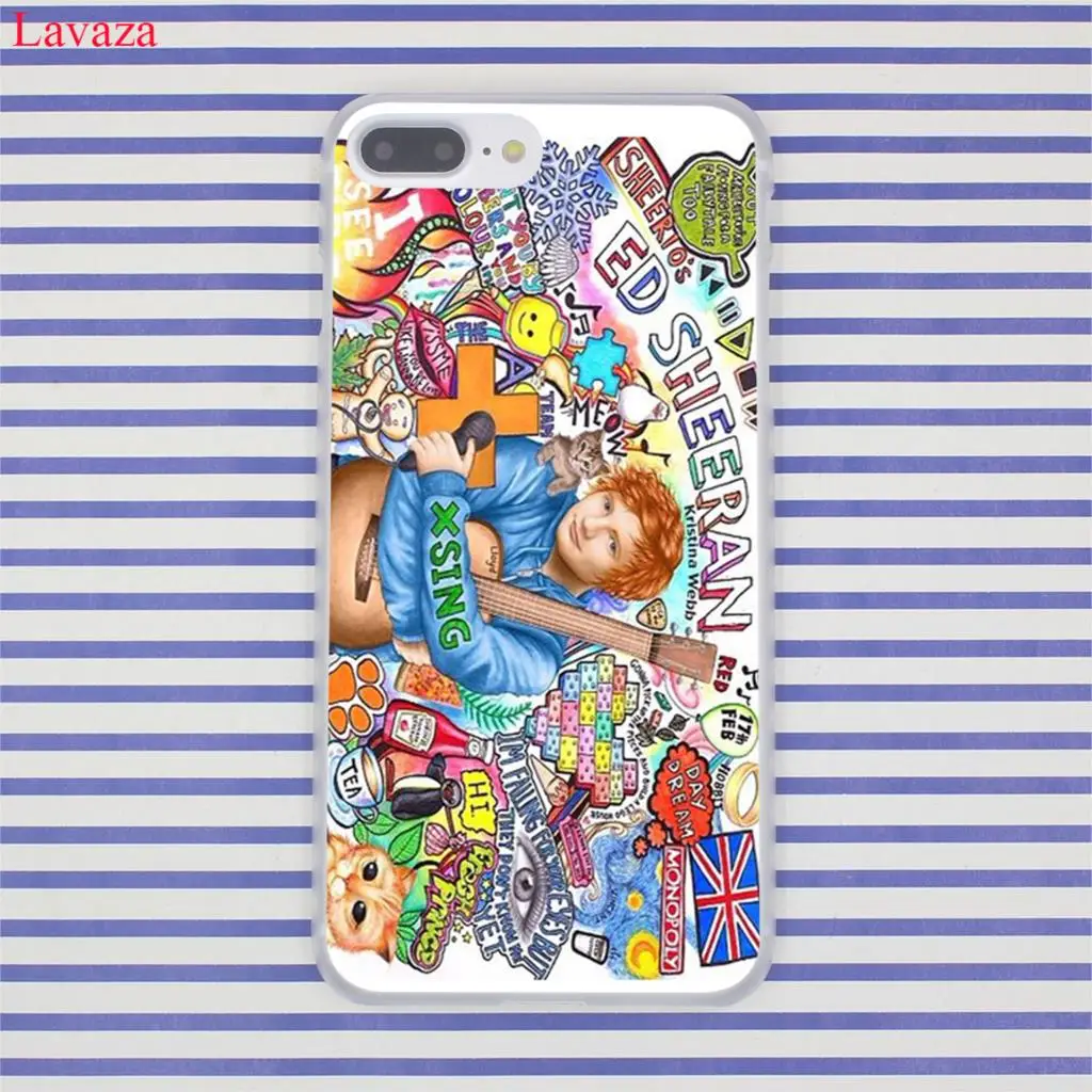 Жесткий чехол Lavaza Ed Sheeran для iPhone XR XS X 11 Pro Max 10 7 8 6S 5 5S SE 4S 4 - Цвет: 12