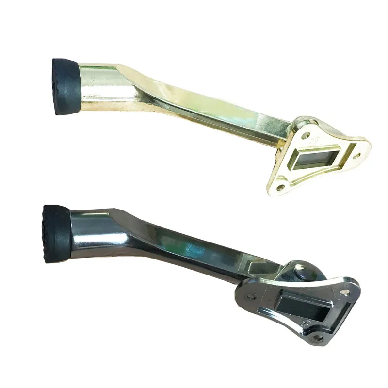 Остановка двери Zinc Alloy Kickdown Auto Acending с ручкой и резиновым держателем, с отделкой из глянцевого хрома для офиса.