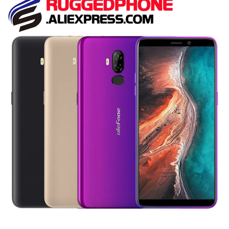 Ulefone P6000 Plus смартфон с 6 дюймовым дисплеем четырёхъядерным процессором MT6739 ОЗУ 3 ГБ