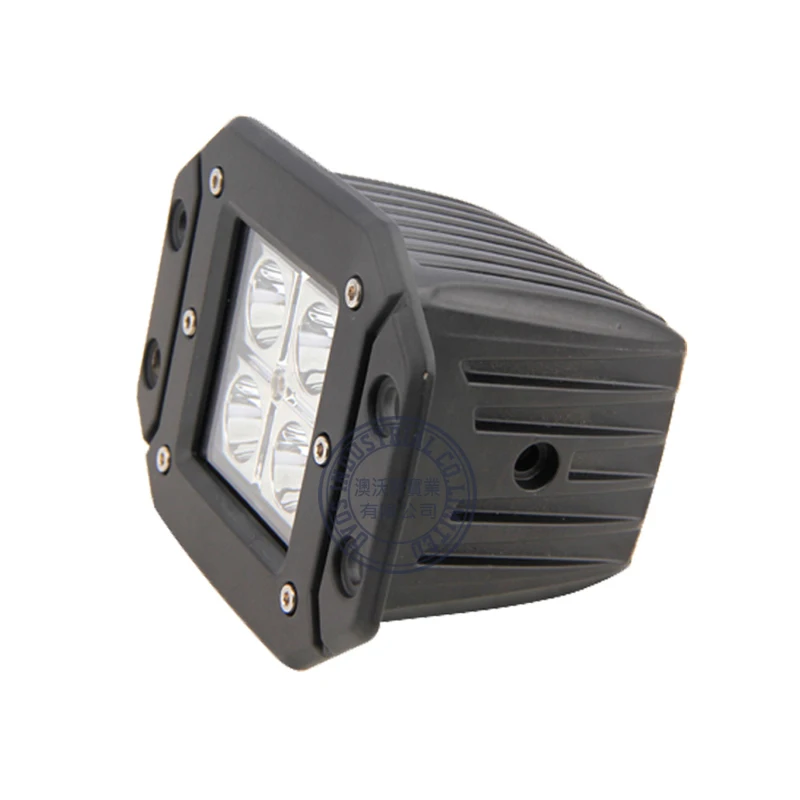 12 Вт светодиодные рабочие огни для автомобиля трактора прожекторы/прожекторы