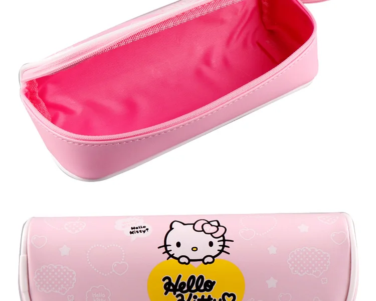 TOPSTHINK настоящий Hello kitty ткань милый мягкий большой чехол-карандаш для девочки