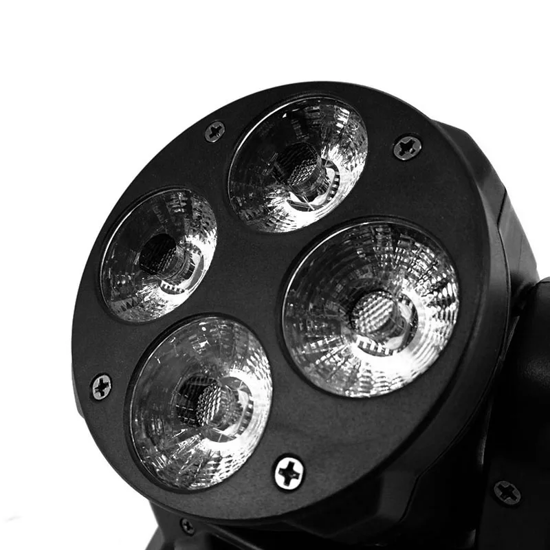 2 шт./лот хорошее качество Mini wash 4X18W 6 в 1 УФ DMX сценическое освещение Светодиодная