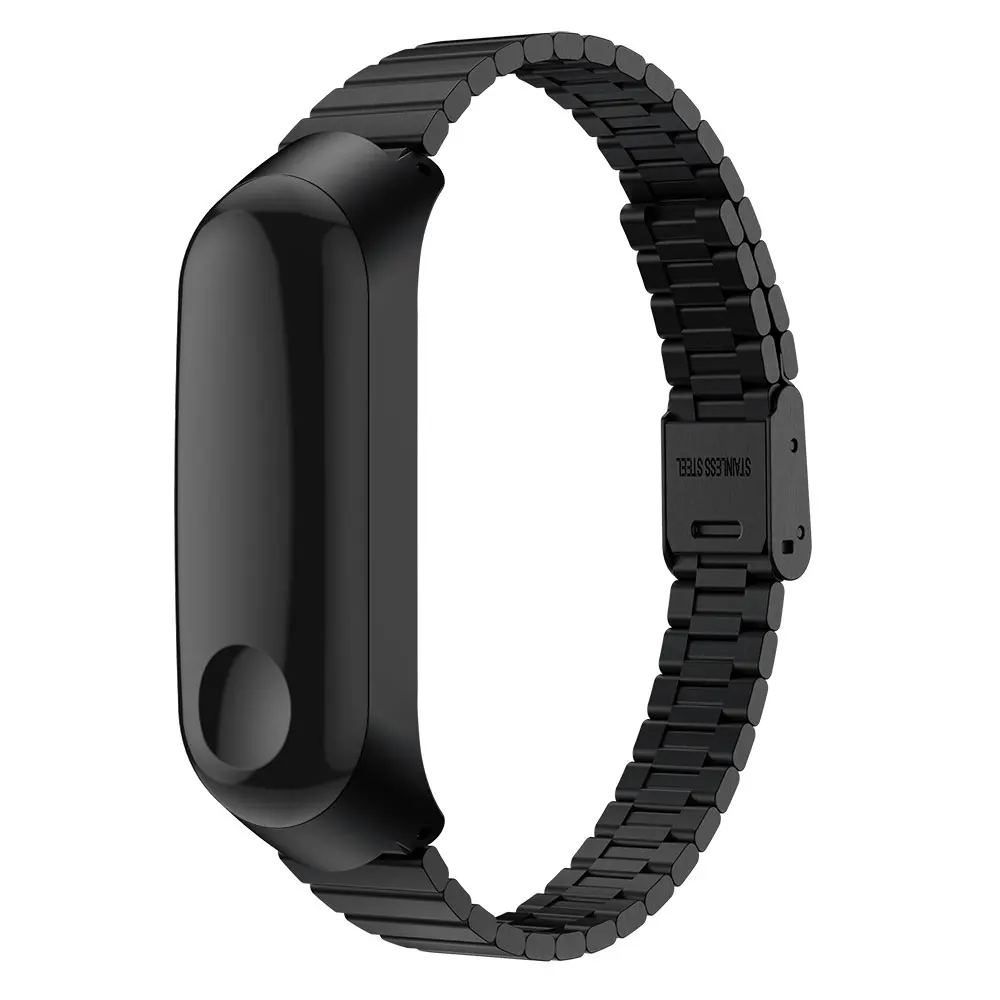 MIband 3/4 smart watchbands+Metal Case Strap For Xiaomi Mi band Bracelet Accessories Stainless Steel Replacement wristband | Наручные
