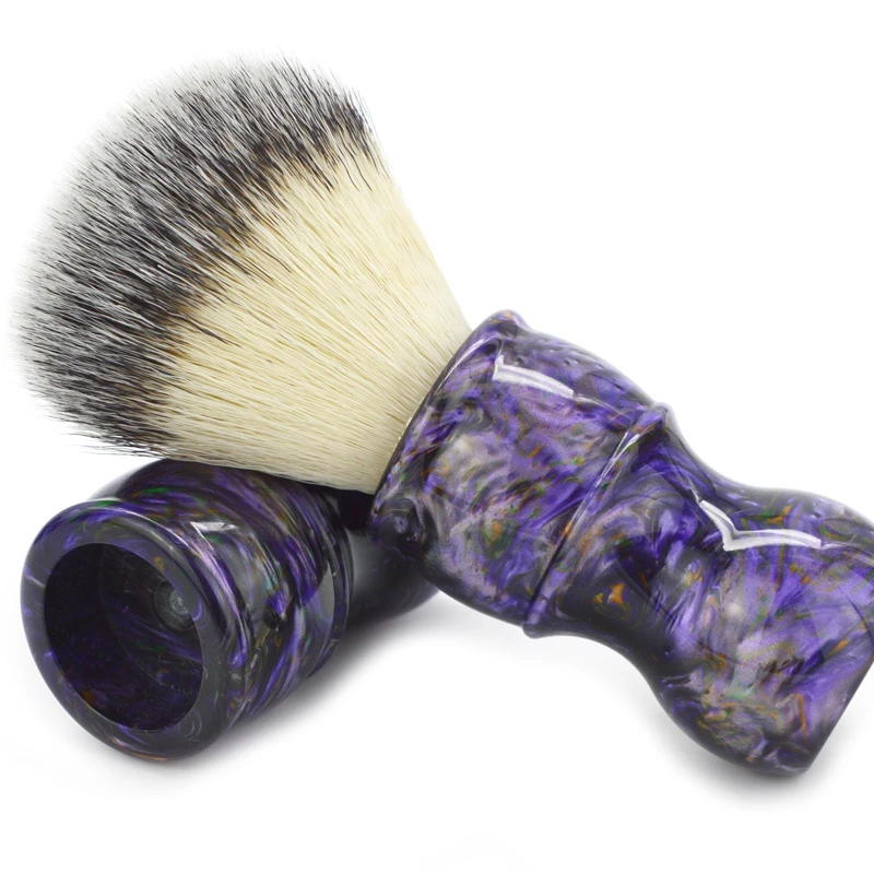 Щетка для бритья из синтетических волос с полимерной ручкой dscosmetic 26 мм|Помазок| |