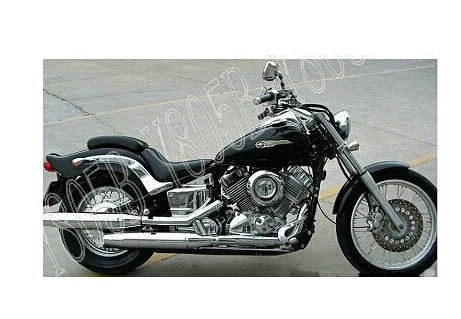 Хромированная Металлическая боковая крышка аккумулятора для Yamaha Vstar XVS 650 Classic/Vstar