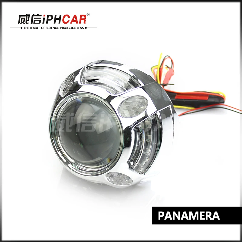 Бесплатная доставка автостайлинг IPHCAR автозапчасти белые светодиодные глаза