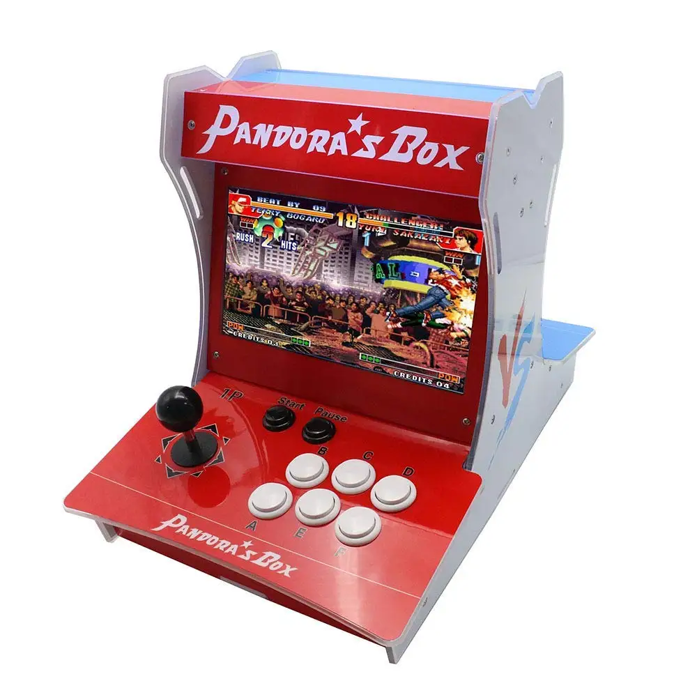 Pandora's Box 9 Mini Bartop аркадная машина 1500 В 1 Настольная игровая консоль 2 игрока
