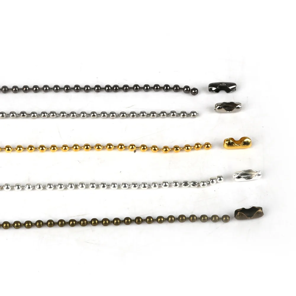 Оптовая продажа 200 шт отверстие 2 4 мм Родий/золото/металл/серебро/латунь шаровая