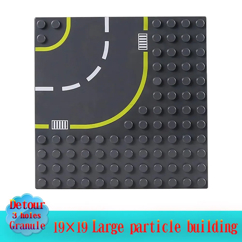 Duploes Базовая пластина 16*32 точки 51*25,5 см Большой размер доска DIY строительные блоки игрушки для детей совместимы с крупные частицы игрушки - Цвет: XP-108