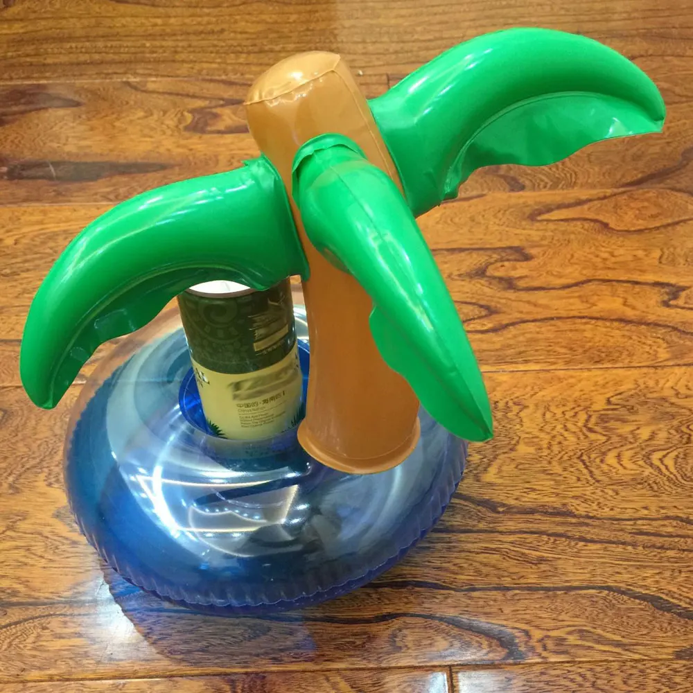 Надувной бассейн Rowsfire плавающий пальма держатель бутылки для напитков сотовый