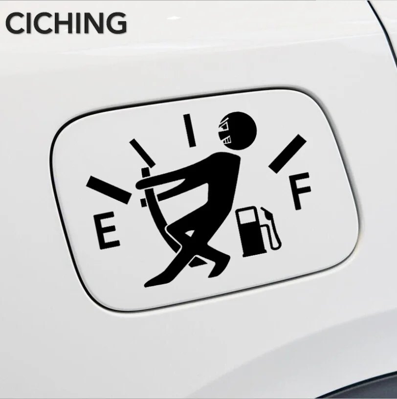 Забавная Автомобильная наклейка наклейки для топливного бака Honda Civic Accord CRV Fit Renault