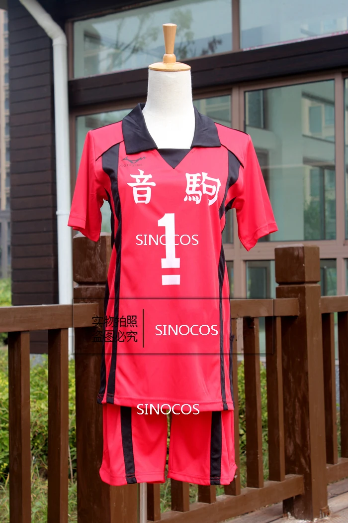 Haikyuu Cosplay Костюм Nekoma старшая школа No.5 Kozume Kenma волейбольная команда Джерси № 1 Kuroo