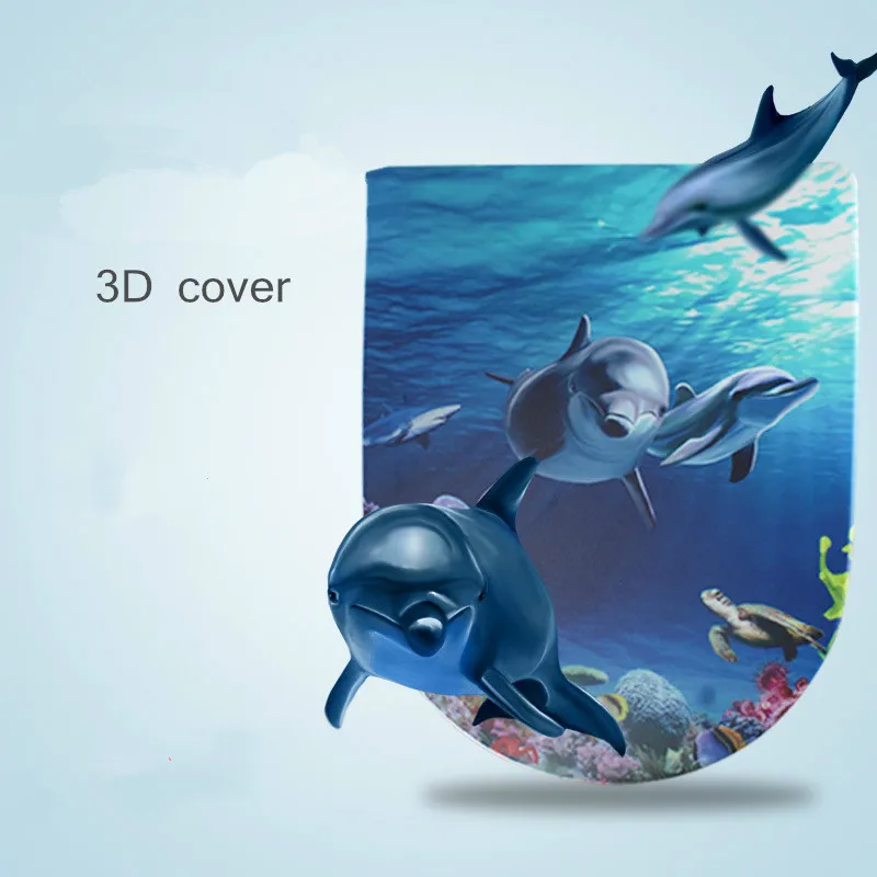 

Toilet Cover Thickening Slow Down Toilet Seat Covers 3D Three-dimensional Pattern Printing Toilet Lid